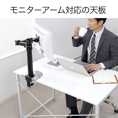パソコンデスク(横幅80cm×奥行60cm・シンプルワーク・平机