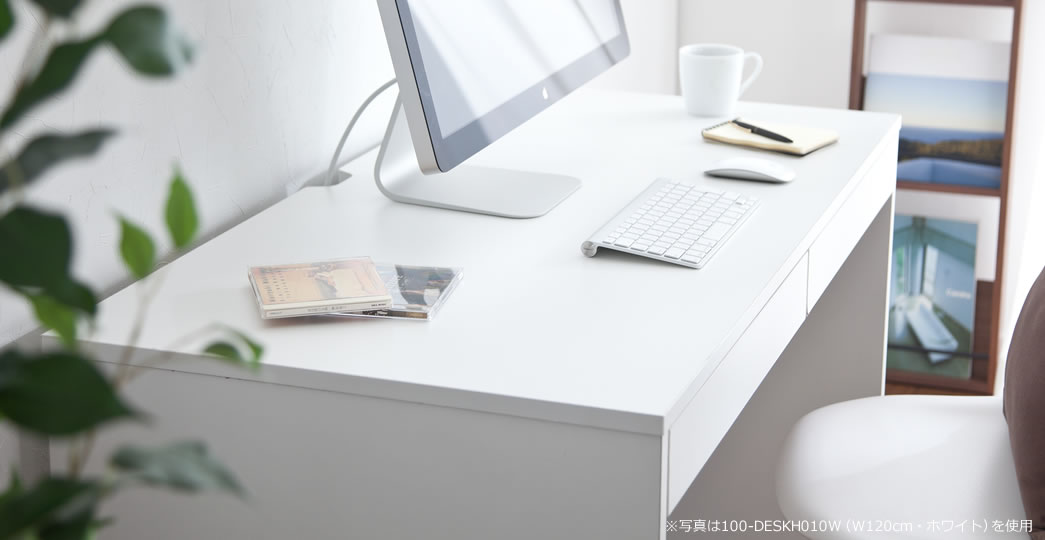 100-DESKH010Wの画像