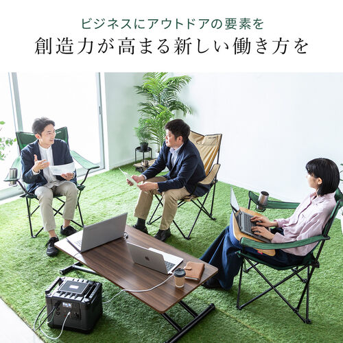 折りたたみチェア キャンピングオフィスチェア ワーケーション