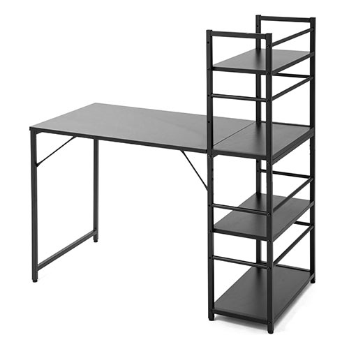 シェルフデスク パソコンデスク 収納ラック 勉強机 書斎デスク