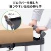 【アウトレット】ツールワゴン ファイルワゴン キャスター付 2段 折りたたみ 総耐荷重50kg 4輪 軽量