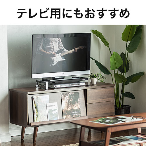 テレビ什器 タイヤ付き 幅82cm コンセントタップ付き 移動式スチール棚 テレビ台 TV台 電源タップ付き 黒 ブラック ラック☆ 札幌市 北区 屯田 Amazon.co.jp: タンスのゲン テレビスタンド 単品 移動式 最大60