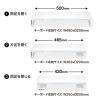 【アウトレット】モニター台(USB Type-C接続ハブ付き　机上ラック　ホワイト)