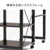 【アウトレット】折りたたみデスク コンパクトデスク 折りたたみワゴン 学習机 作業台 リビング学習 テレワーク 拡張デスク キャスター付き 北欧 おしゃれ シンプル ライトブラウン