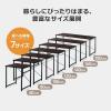 【アウトレット】シンプルデスク(平机・ブラウン・パソコンデスク・ワークデスク・横幅120cm・奥行60cm・SOHO・組立簡単)