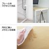 【アウトレット】シンプルデスク(平机・ブラウン・パソコンデスク・ワークデスク・横幅120cm・奥行60cm・SOHO・組立簡単)