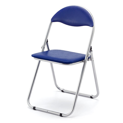 パイプ椅子30脚 + 折りたたみ椅子用台車セット 150-SNC122BL 150 