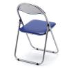 パイプ椅子30脚 + 折りたたみ椅子用台車セット 150-SNC122BL 150-SNCCART2