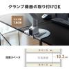 【アウトレット】シンプルデスク3 パソコンデスク ワークデスク 平机 モニタアーム対応 幅120cm 奥行60cm ブラック