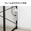 【アウトレット】シンプルデスク3 パソコンデスク ワークデスク 平机 モニタアーム対応 幅120cm 奥行60cm ブラック