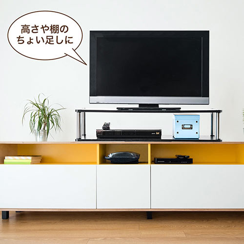 テレビ台(回転・テレビボード・幅95cm・二段・木製・大型・32・37・40 