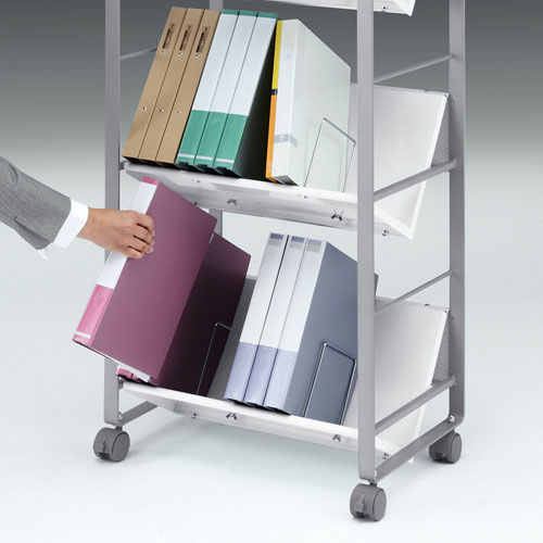 ファイルワゴン（3段・横幅55cm・奥行35cm・高さ112cm・耐荷重60kg