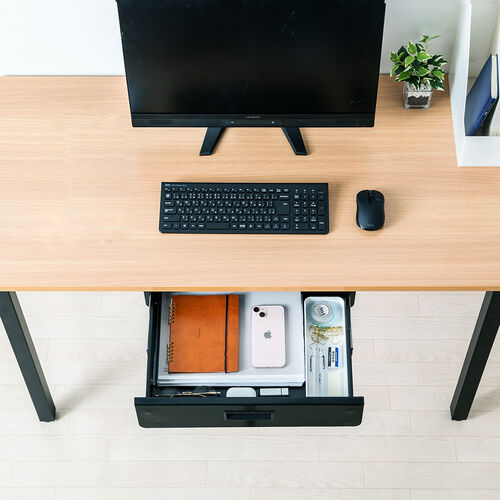 アウトレット】デスク下収納ボックス 引き出し ドロワー 後付け 木ネジ