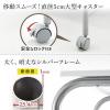 【アウトレット】パソコンデスク 横幅60cm×奥行53cm 省スペース キーボードスライダー マウステーブル プリンター台 キャスター付 ブラック
