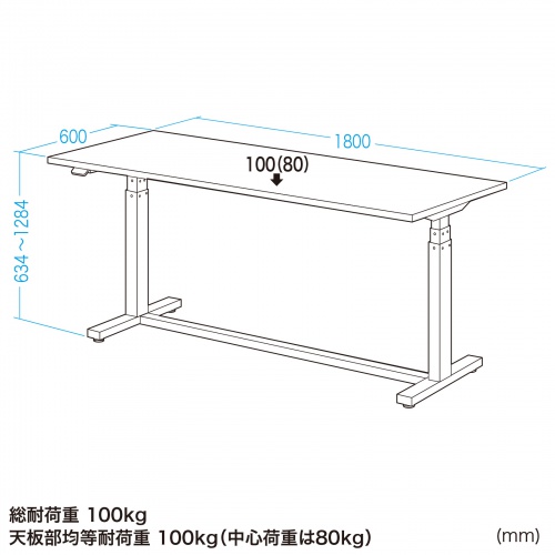 電動昇降作業台 電動昇降デスク スタンディングデスク 作業台 塩