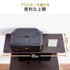 【アウトレット】ローデスク 座デスク 高さ可変 3段階可変 幅850mm 奥行520mm タップトレイ スライダー キャスター付き サブテーブル