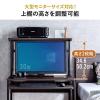 【アウトレット】ローデスク 座デスク 高さ可変 3段階可変 幅850mm 奥行520mm タップトレイ スライダー キャスター付き サブテーブル