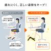 【アウトレット】フットレスト(折りたたみ・耐荷重10kg・足置き台・3段階高さ調節・角度無段階)