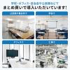 【アウトレット】折りたたみテーブル 省スペース W1520mm D455mm 樹脂天板 作業台 簡単組立 持ち運び 軽量 ホワイト