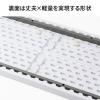 【アウトレット】折りたたみテーブル 省スペース W1520mm D455mm 樹脂天板 作業台 簡単組立 持ち運び 軽量 ホワイト