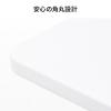 【アウトレット】折りたたみテーブル 省スペース W1520mm D455mm 樹脂天板 作業台 簡単組立 持ち運び 軽量 ホワイト