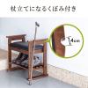 【アウトレット】玄関椅子 玄関チェア 玄関ベンチ スツール 靴収納 腰かけ クッション付き