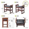 【アウトレット】玄関椅子 玄関チェア 玄関ベンチ スツール 靴収納 腰かけ クッション付き
