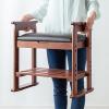 【アウトレット】玄関椅子 玄関チェア 玄関ベンチ スツール 靴収納 腰かけ クッション付き