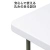 折りたたみテーブル 折りたたみデスク ミーティングテーブル 樹脂天板 屋外 軽量 幅122cm×奥行61cm×高さ74cm