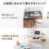 L字デスク L字型ローデスク パソコンデスク 木製 座デスク コーナーデスク 高さ可変5段階 幅120cm ブラック