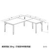 L字デスク L字型ローデスク パソコンデスク 木製 座デスク コーナーデスク 高さ可変5段階 幅120cm ブラック