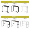 折りたたみデスク 折りたたみテーブル コンパクトデスク 省スペース リビング学習 幅90cm 奥行40cm ブラウン