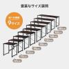 【アウトレット】シンプルデスク ワークデスク モニターアーム対応 幅70cm 奥行60cm ブラック