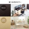 【アウトレット】シンプルデスク ワークデスク モニターアーム対応 幅70cm 奥行60cm ブラック