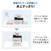 プリンタ台 卓上 レーザープリンター設置 クランプ固定 オフィス コンパクト2段 耐荷重50kg 52×52cm ホワイト