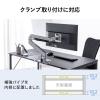パソコンデスク デザインデスク ワークデスク 作業台 御影石調 幅120cm 奥行60cm
