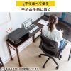 【アウトレット】キャスター付きサブデスク 脇机 パソコンデスク 作業台 デスク幅拡張用 高さ調節可能 幅90cm 奥行35cm 高さ64cm/70cm ホワイト