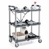 折りたたみカート3段式(総耐荷重:60kg・W800×D500×H1035mm)