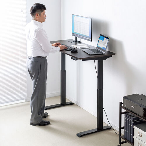 アウトレット】電動昇降デスク 上下昇降デスク 幅120cm 奥行き