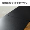 【アウトレット】 サブデスク シンプルデスク専用サブデスク L字デスク ブラック 幅35cm 奥行60cm ねじ固定