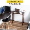 【アウトレット】キャスター付きサブデスク 脇机 パソコンデスク 作業台 高さ調節可能 幅70cm 奥行35cm 高さ64cm/70cm ホワイト