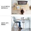 【アウトレット】シンプルデスク ワークデスク モニターアーム対応 幅90cm 奥行60cm ブラック