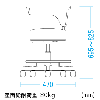 【アウトレット】カウンターチェア・イス(ブラック)