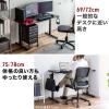 【アウトレット】シンプルデスク 幅120cm×奥行60cm 高さ変更可能 高さ57～78cm バイカラー アジャスタ