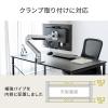 【アウトレット】シンプルデスク ワークデスク 平机 幅120cm 奥行70cm モニターアーム対応 ブラック