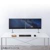 【アウトレット】シンプルデスク ワークデスク 平机 幅120cm 奥行70cm モニターアーム対応 ブラック