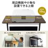【アウトレット】パソコンラック 幅75cm キーボードスライダー ホワイト 有孔ボード コンパクト 収納棚付 棚組み替え キャスター付 サブテーブル付 ホワイト
