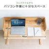 【アウトレット】【リビング学習】ローデスク(PCデスク・ローテーブル・高さ可変・座デスク・書斎デスク・幅950mm)