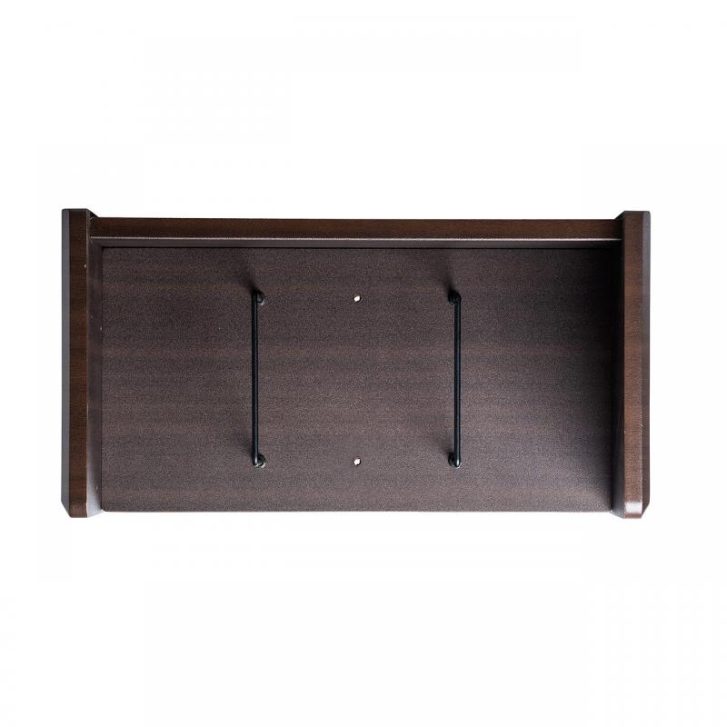 ファイルワゴン(2段・木製・キャスター付・取り出しやすい斜め棚