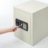 【アウトレット】電子金庫(マイナンバー・セキュリティ―対策・家庭用・テンキー・鍵式・壁掛け対応・中棚付き・43リットル)